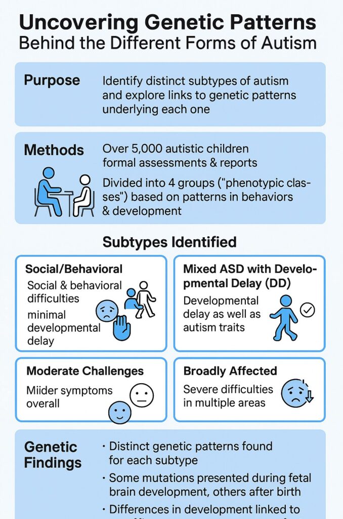 Uncovering genetic patterns in ASD